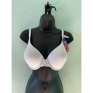 Maidenform 36D Dreamwire Push up Underwire Bra White DM0066